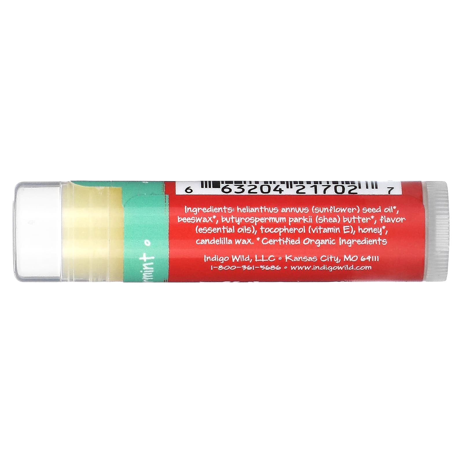 ZUM, Zum Kiss, Shea Butter Lip Balm, Peppermint, 0.15 oz - Image 2