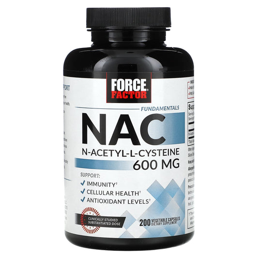 Boost Immunity with Force Factor Fundamentals - NAC Supplement - Image 1