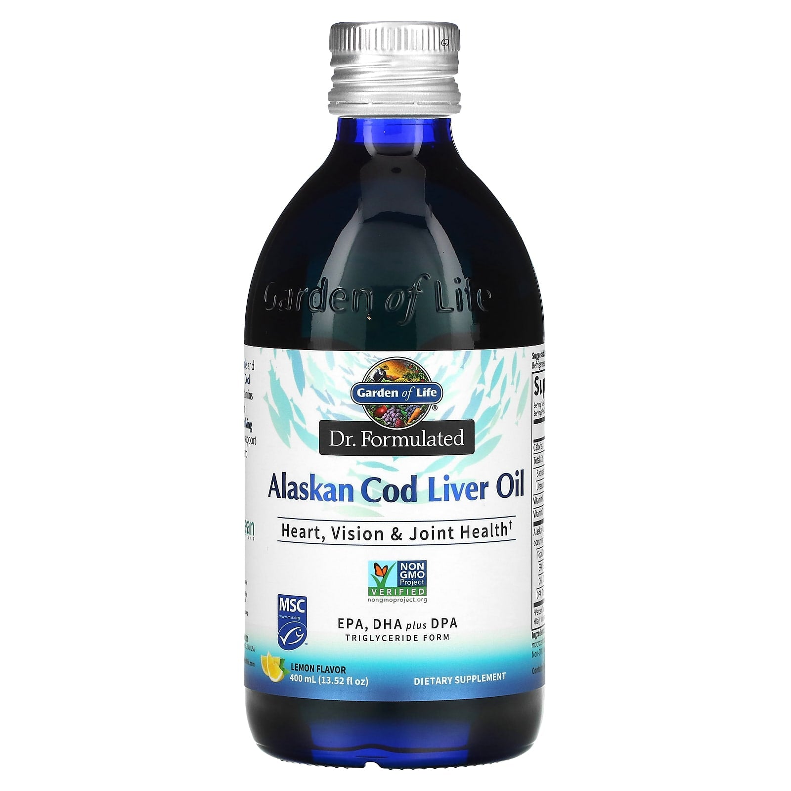 Alaskan Cod Liver Oil for Heart, Vision, & Joint Health - 13.52 fl oz - Image 1