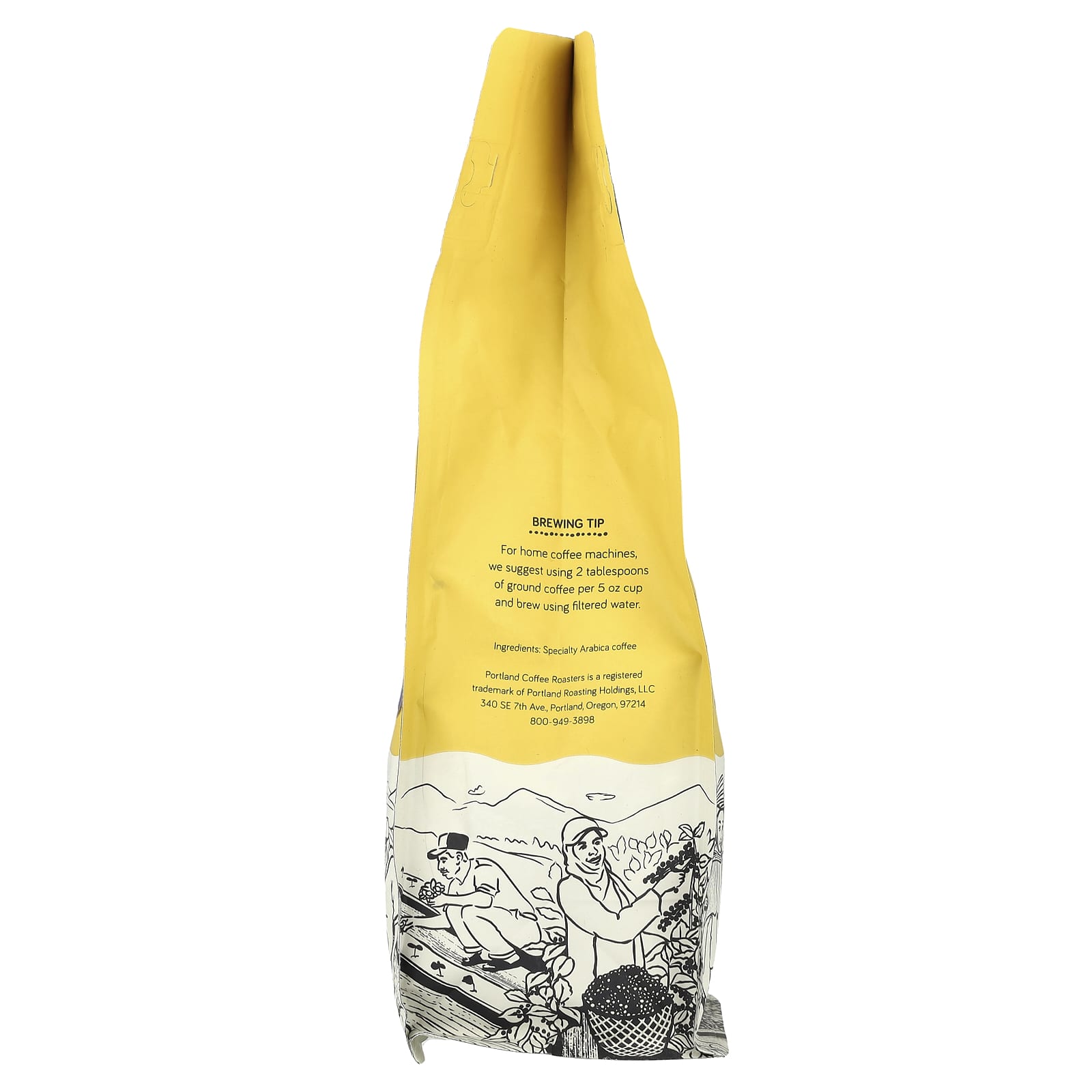 Portland Coffee Roasters, Tilikum Crossing Decaf, Ground, Medium Roast, 12 oz (340 g) - Image 2