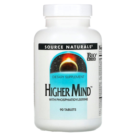 Source Naturals, Higher Mind, 90 Tablets - Image 1