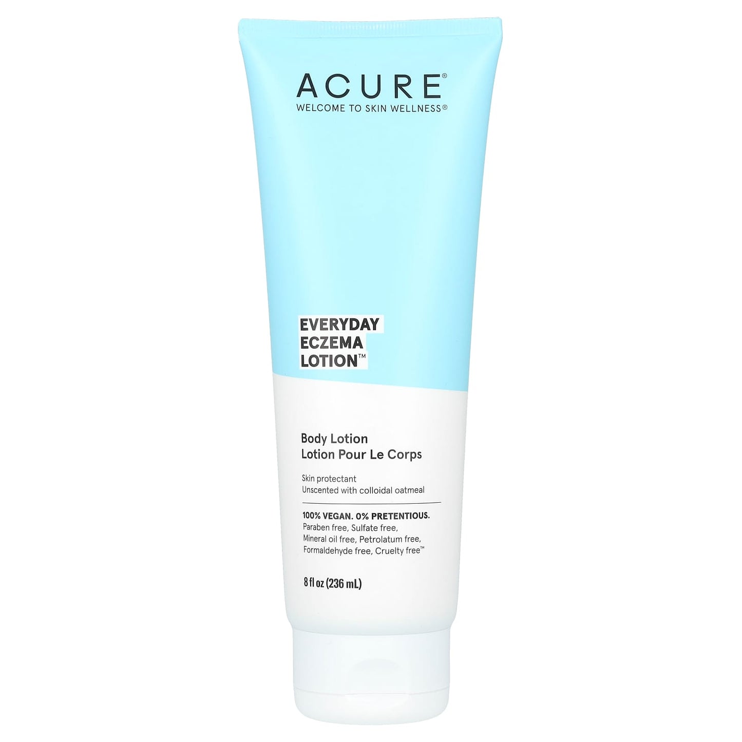 Acure Everyday Eczema Lotion Unscented, 8 fl oz (236 ml) - Image 1