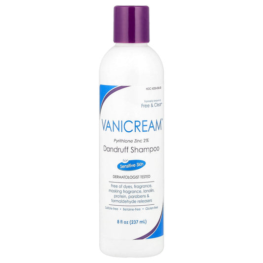 Vanicream, Dandruff Shampoo, For Sensitive Skin, 8 fl oz (237 ml) - Image 1