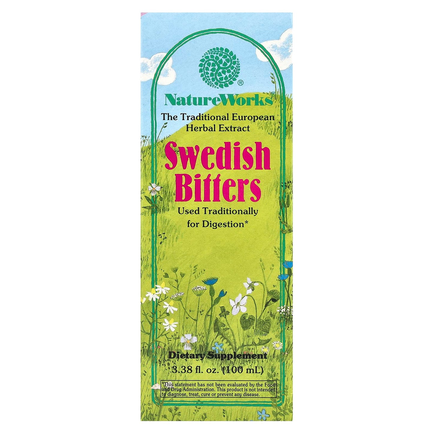 Nature's Way, NatureWorks®, Swedish Bitters, 3.38 fl oz (100 ml) - Image 1