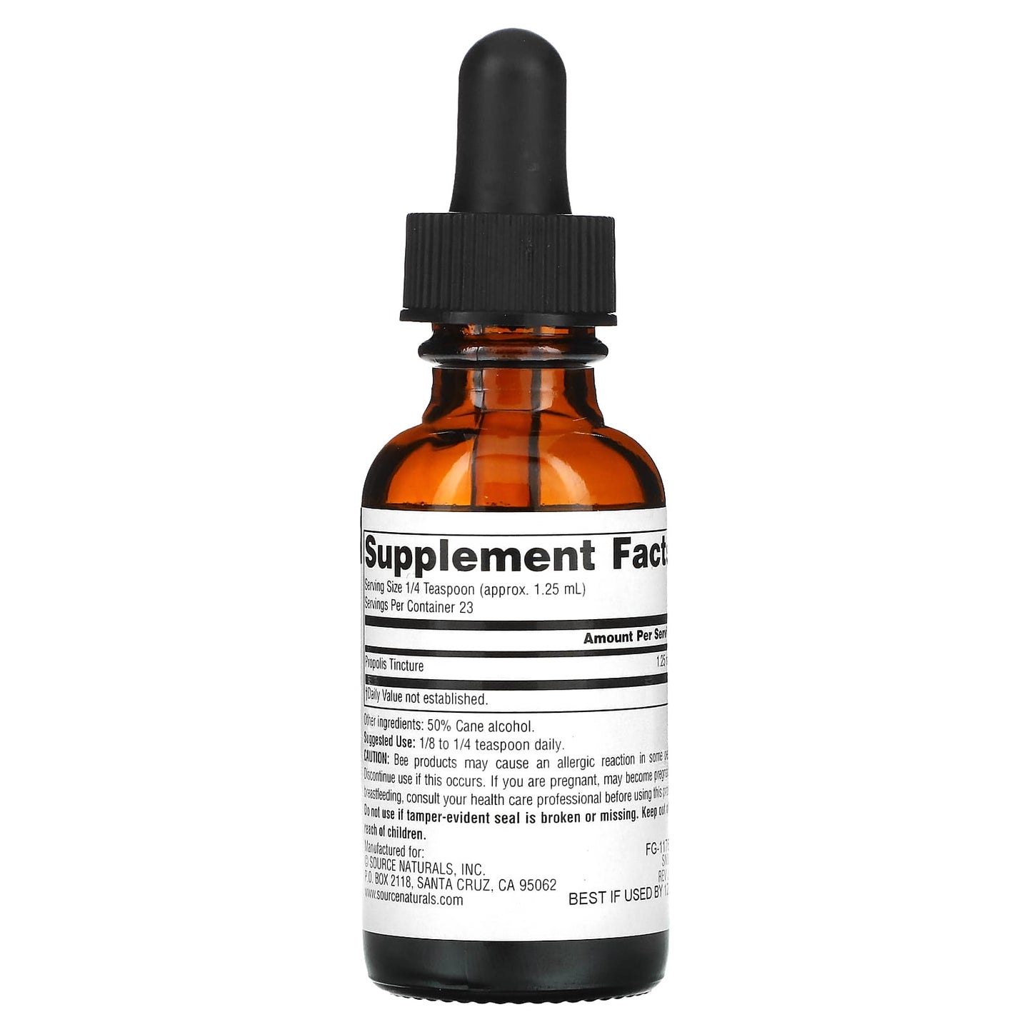 Source Naturals, Propolis Tincture, 1.25 ml, 1 fl oz (29.57 ml) - Image 2