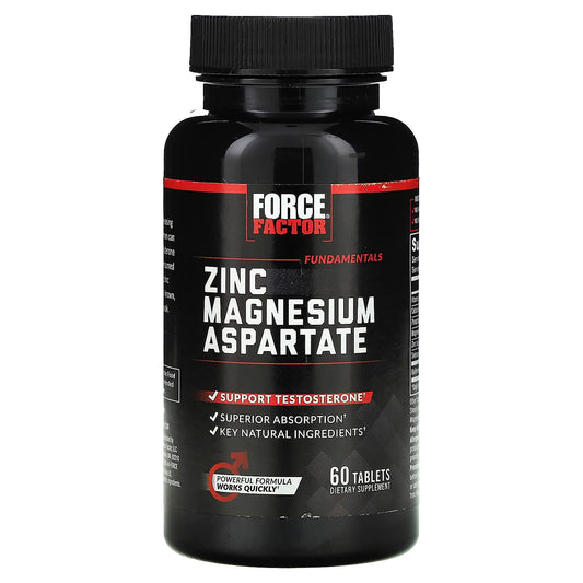 Boost Testosterone with Force Factor Zinc Magnesium Aspartate - Image 1