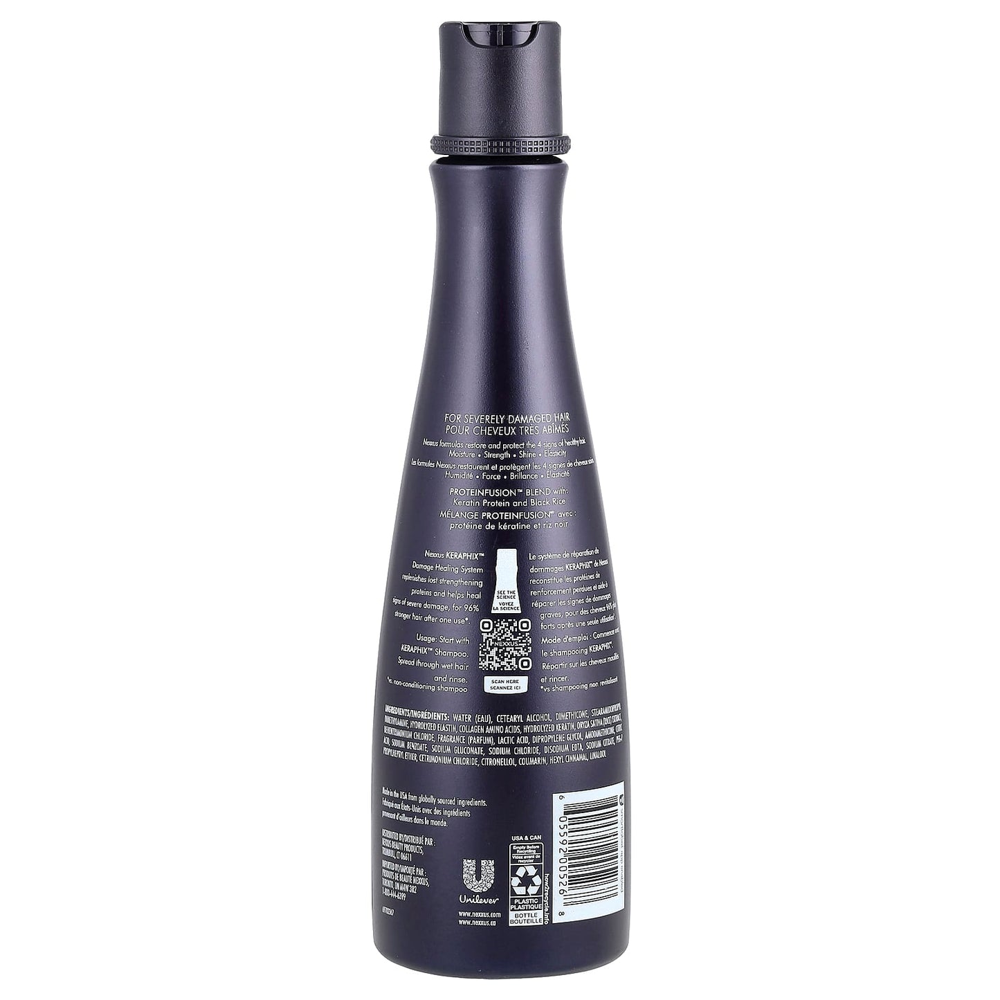 Nexxus, Keraphix™ Damage Healing Conditioner, XX Protein Fushion™ with Keratin Protein and Black Rice  , 13.5 fl oz (400 ml) - Image 2