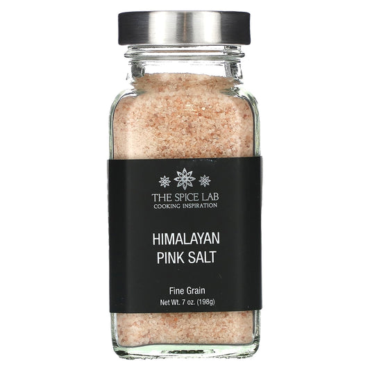 The Spice Lab, Himalayan Pink Salt, Fine Grain, 7 oz (198 g) - Image 1