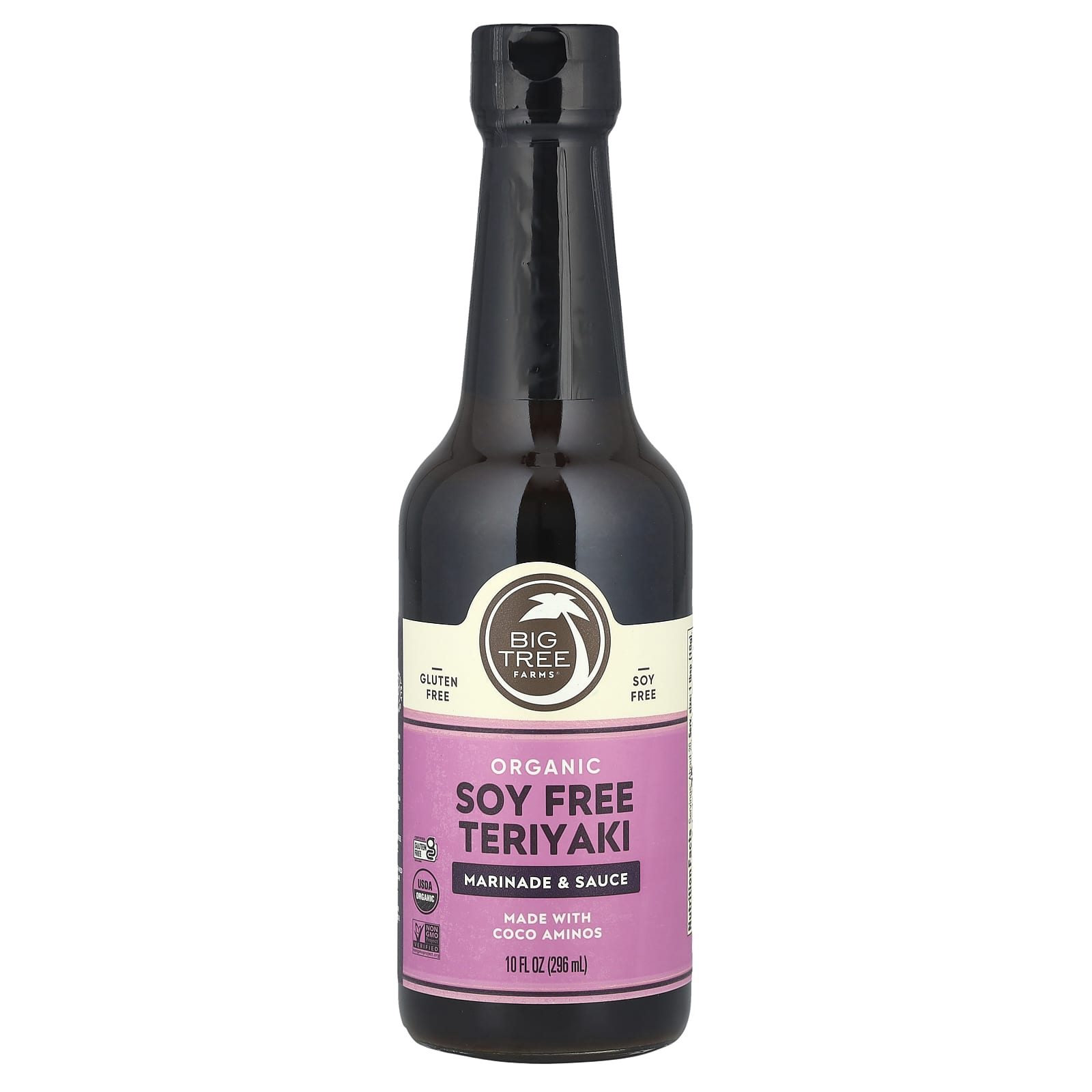 Big Tree Farms Organic Soy Free Teriyaki Marinade & Sauce 10 fl oz - Image 1
