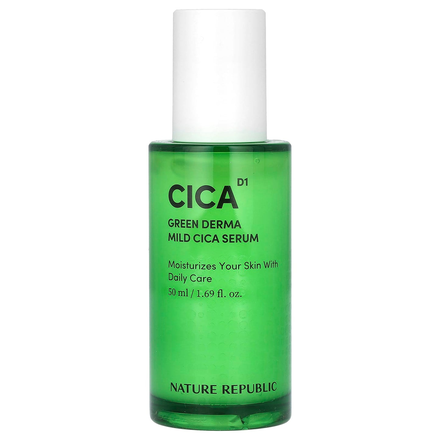 Nature Republic, Cica D1, Green Derma Mild Cica Serum, 1.69 fl oz (50 ml) - Image 1