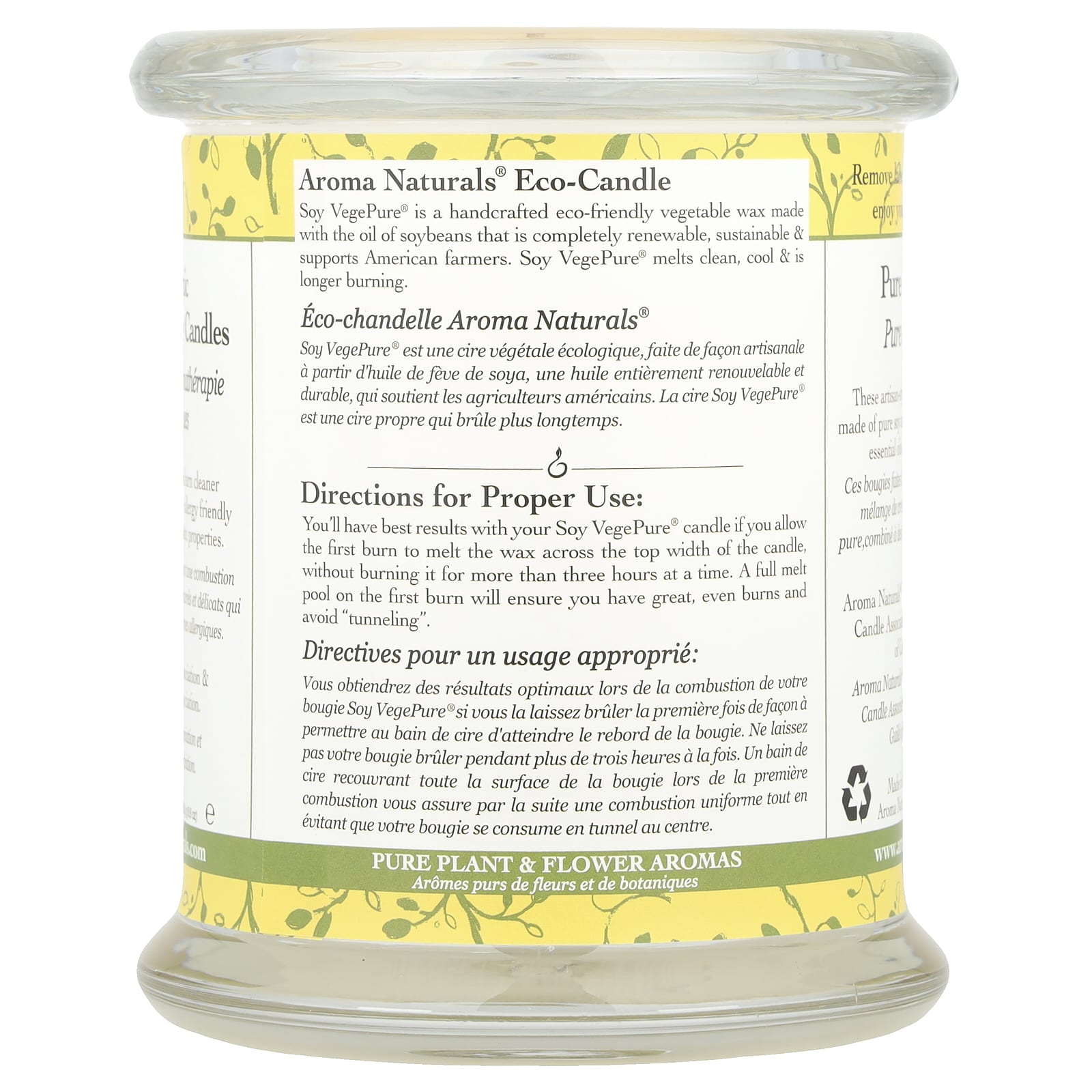 Natural Soy Essential Oil Candle for Ambiance, 100% Soy, 8.8 oz - Image 2