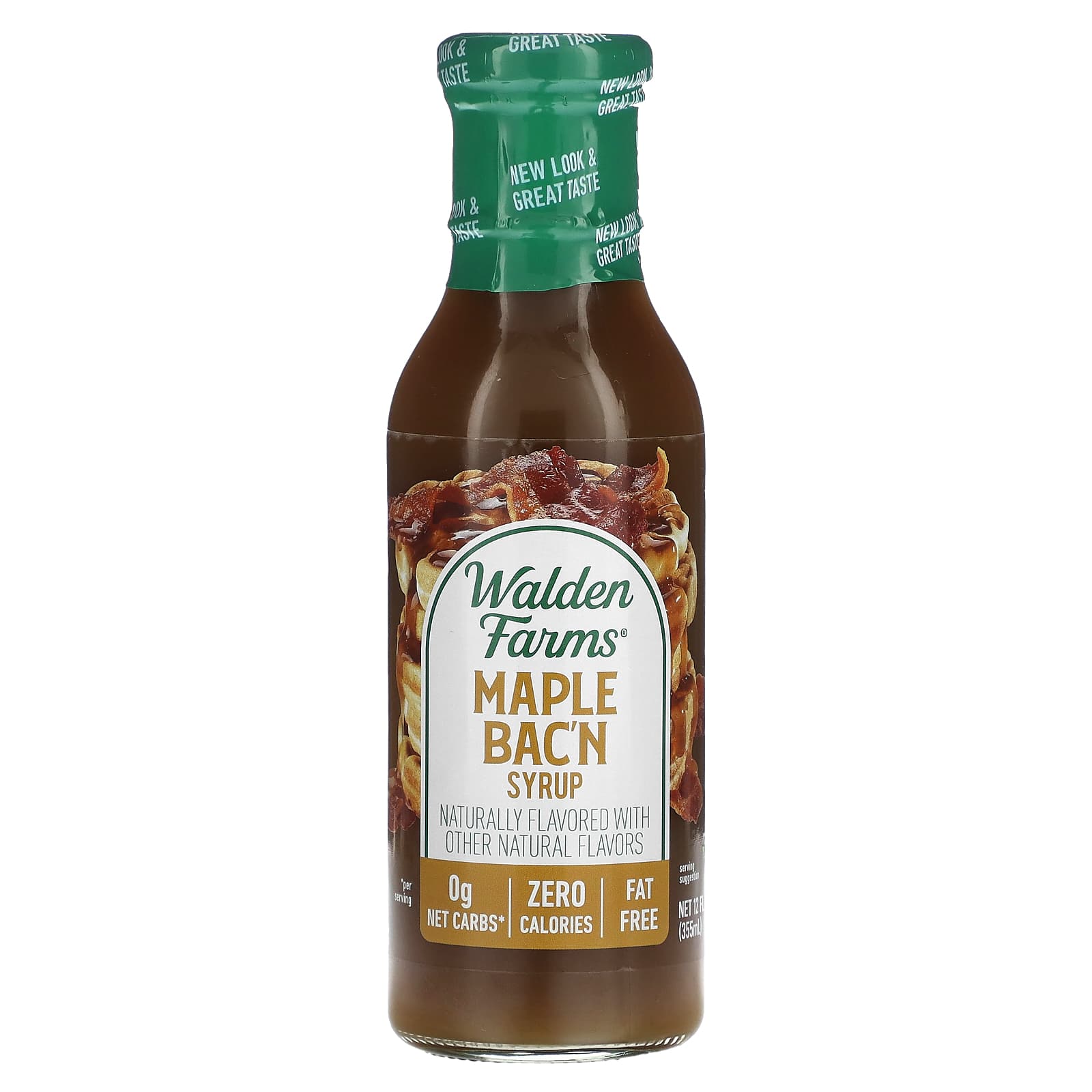Walden Farms, Maple Bac'N Syrup, 12 fl oz (355 ml) - Image 1