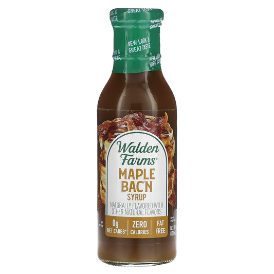 Walden Farms, Maple Bac'N Syrup, 12 fl oz (355 ml) - Image 1