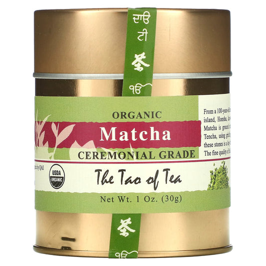 The Tao of Tea, Organic Matcha, Ceremonial Grade, 1 oz (30 g) - Image 1