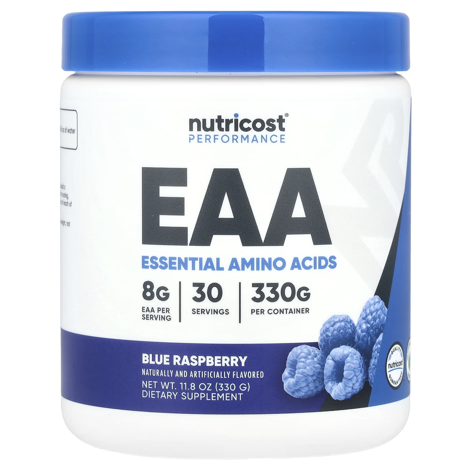 Nutricost, Performance, EAA, Blue Raspberry, 11.8 oz (330 g) - Image 1