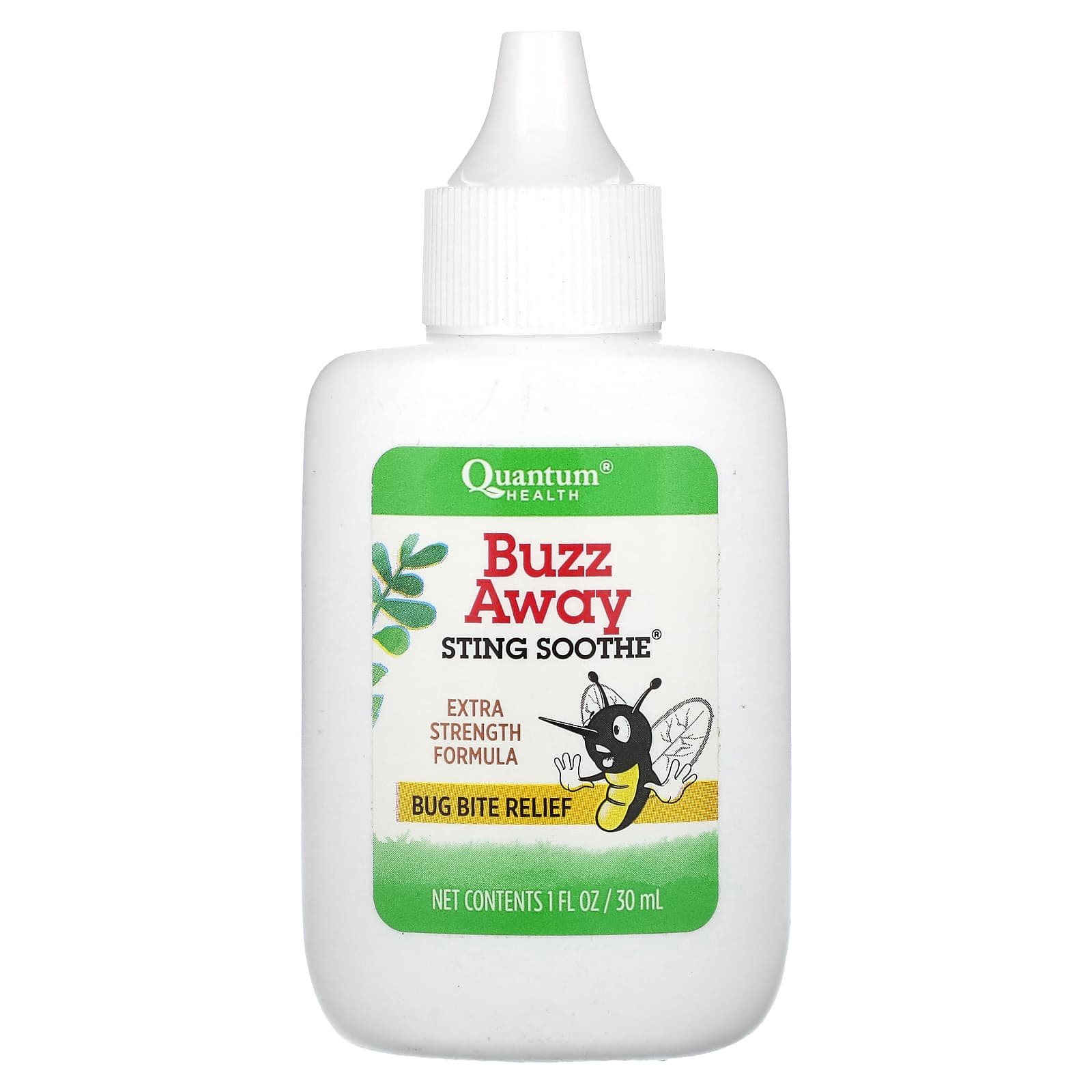 Quantum Health, Buzz Away Sting Soothe, Bug Bite Relief, Extra Strength, 1 fl oz (30 ml) - Image 1