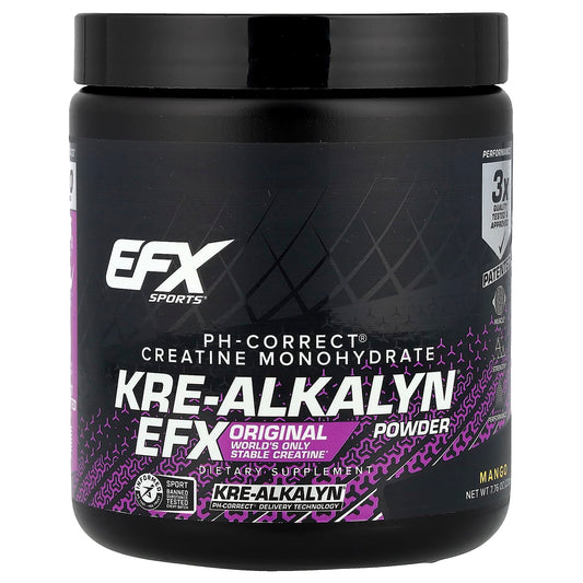 Maximize Performance with EFX Sports Kre-Alkalyn EFX Powder - 7.76 oz (220g) - Image 1