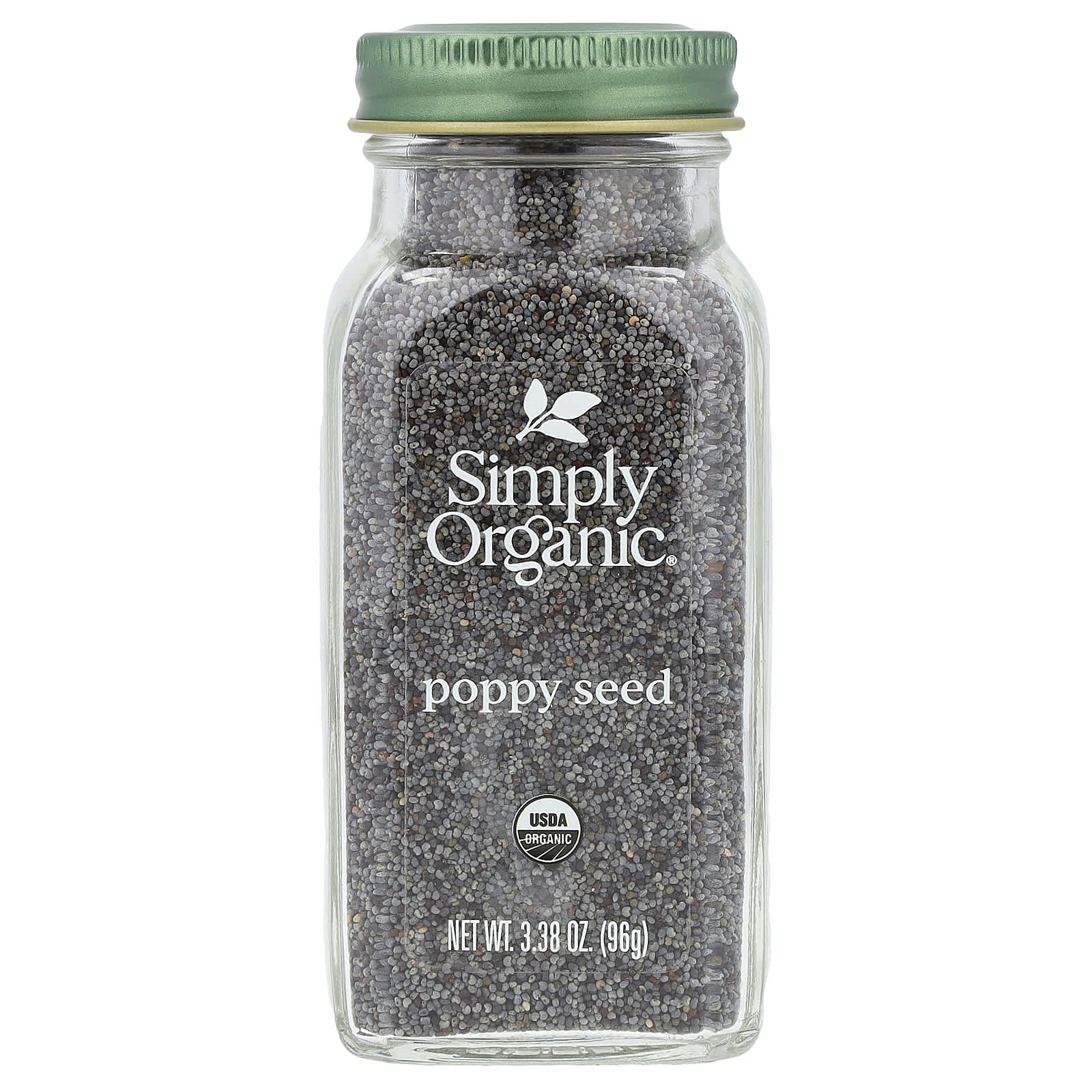 Simply Organic, Poppy Seed, 3.38 oz (96 g) - Image 1