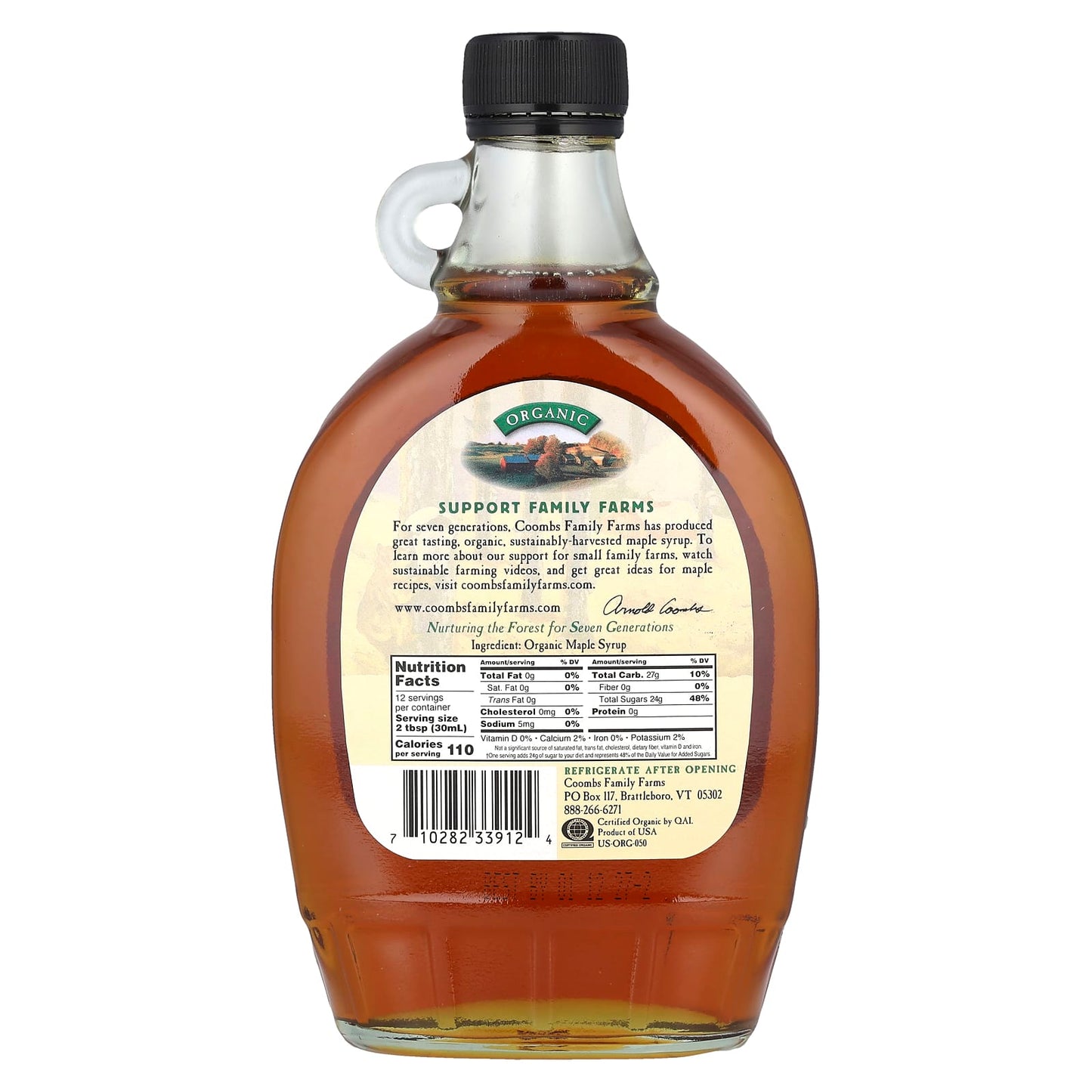 Organic Maple Syrup by Coombs Family Farms - USDA Certified - Image 2