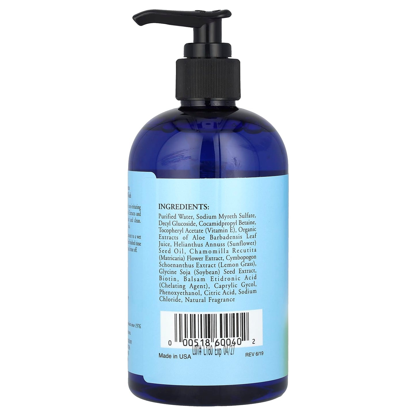 Rainbow Research, Kid's Shampoo & Body Wash, Ages 2 and Up, Goin' Coconuts, 12 fl oz (360 ml) - Image 2