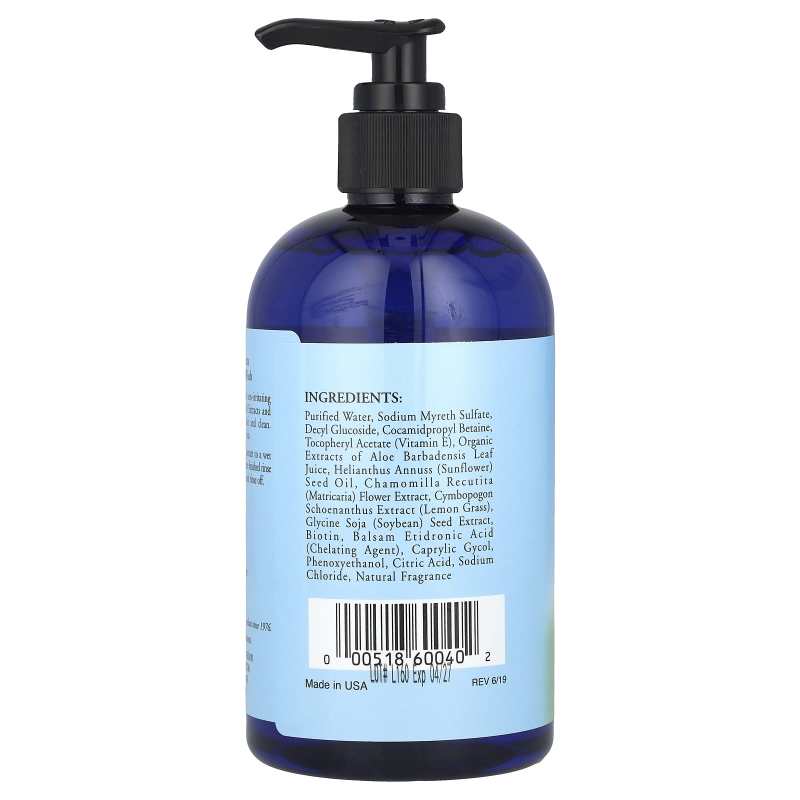 Rainbow Research, Kid's Shampoo & Body Wash, Ages 2 and Up, Goin' Coconuts, 12 fl oz (360 ml) - Image 2