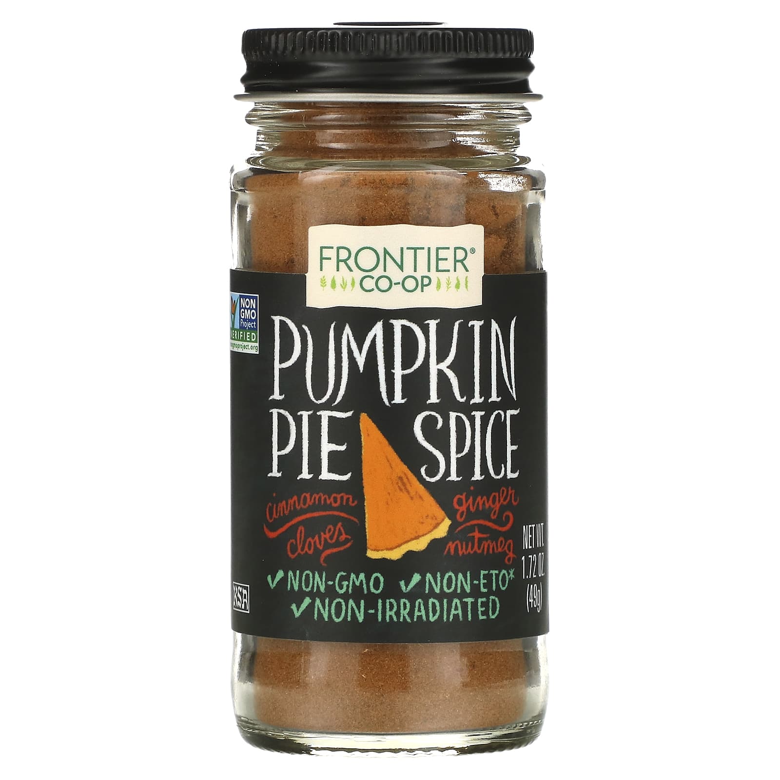 Frontier Co-op Pumpkin Pie Spice - 1.72 oz (49g) Non-GMO - Image 1