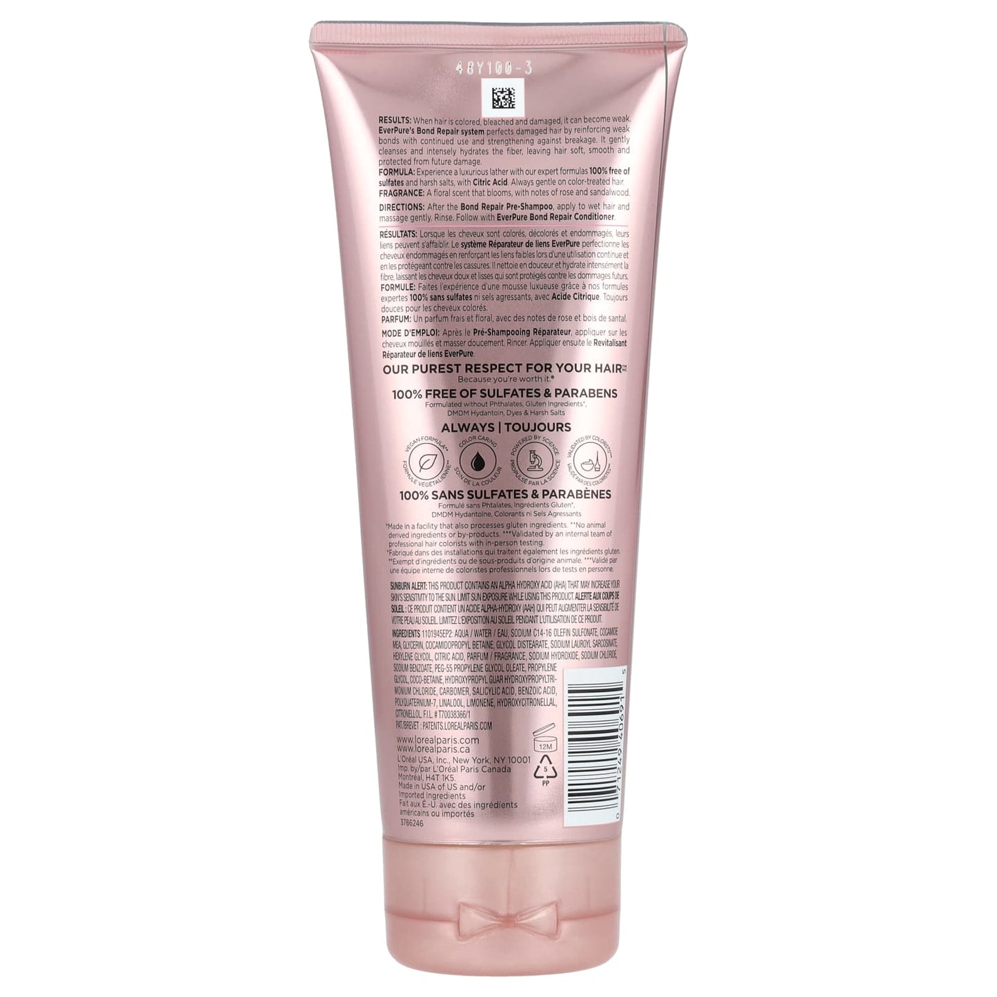 L'Oréal, EverPure, Bond Repair Shampoo, 6.8 fl oz (200 ml) - Image 2