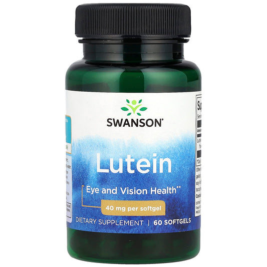 Swanson, Lutein, 40 mg, 60 Softgels - Image 1
