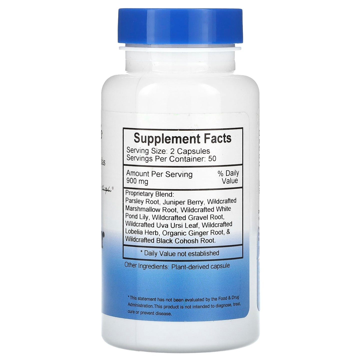 Bladder Formula Support by Christopher's - 100% Vegan Capsules - Image 2