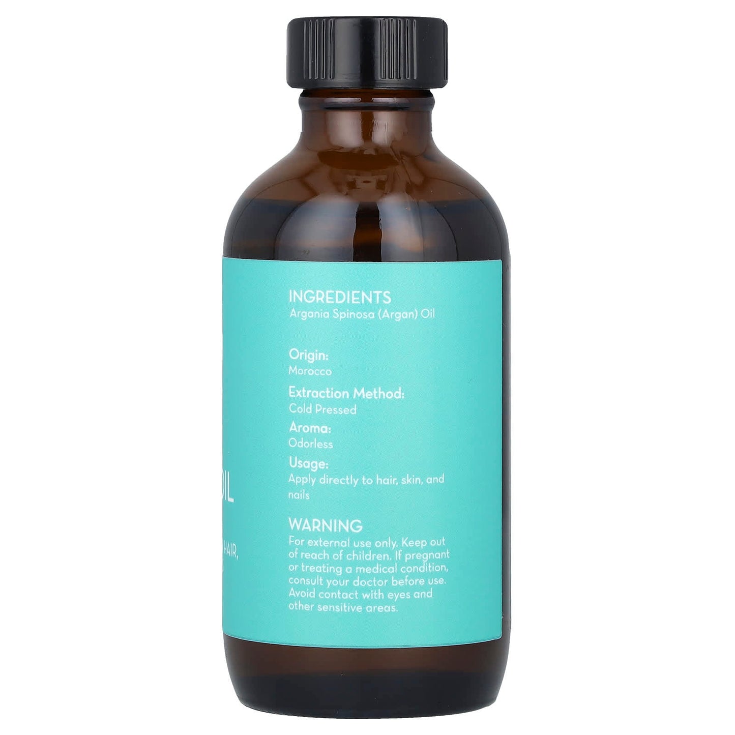 Pure Body Naturals, Argan Oil, 4 fl oz (118 ml) - Image 2