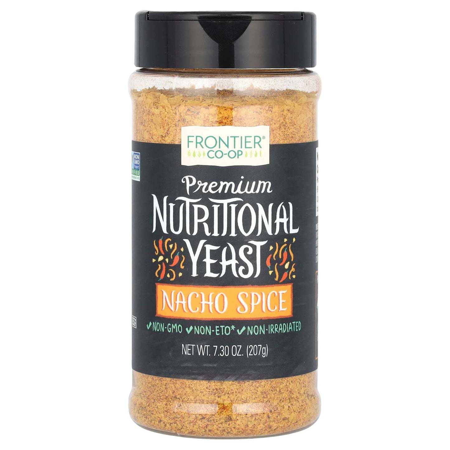 Frontier Co-op Nacho Spice Nutritional Yeast, 7.3 oz (207g) - Image 1