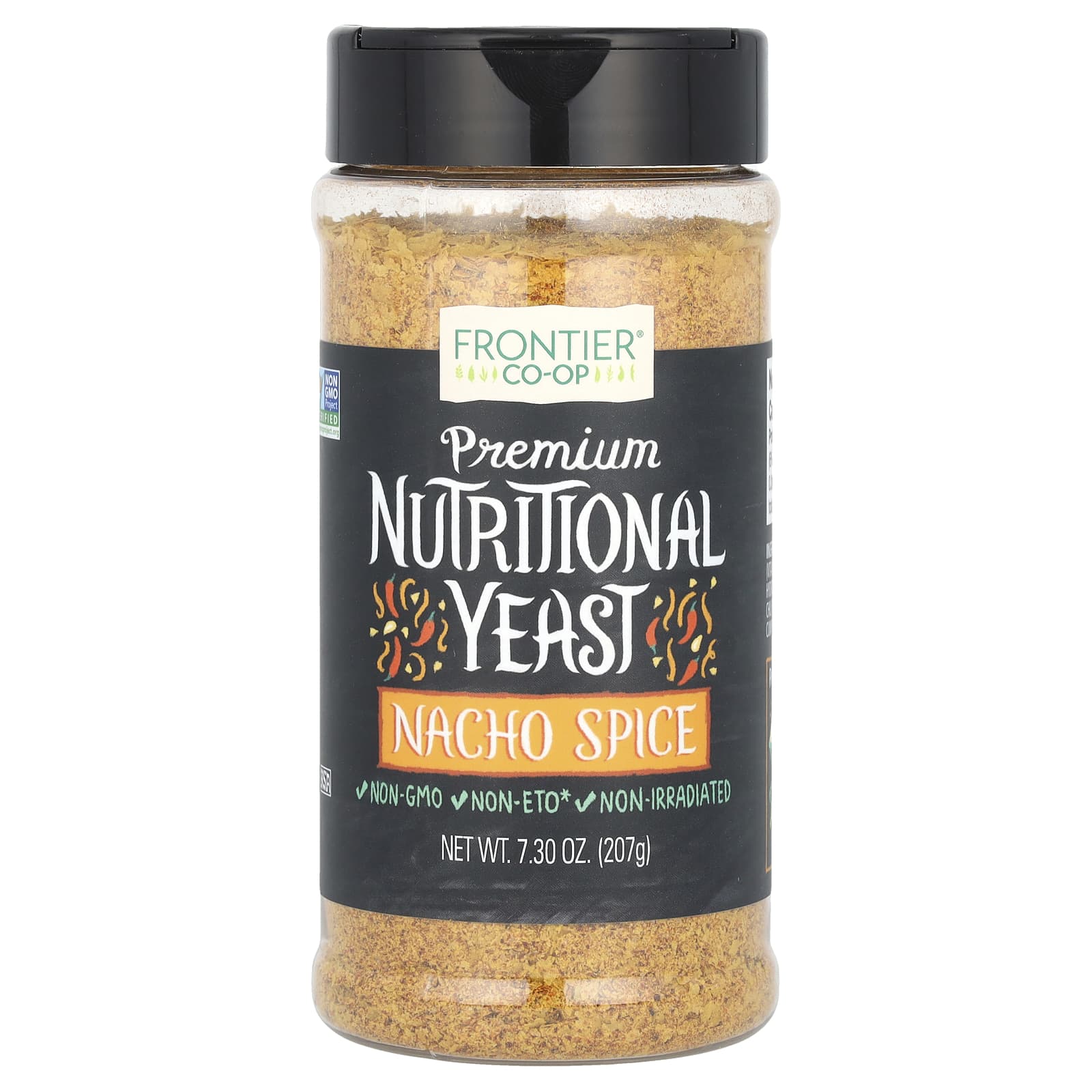 Frontier Co-op Nacho Spice Nutritional Yeast, 7.3 oz (207g) - Image 1