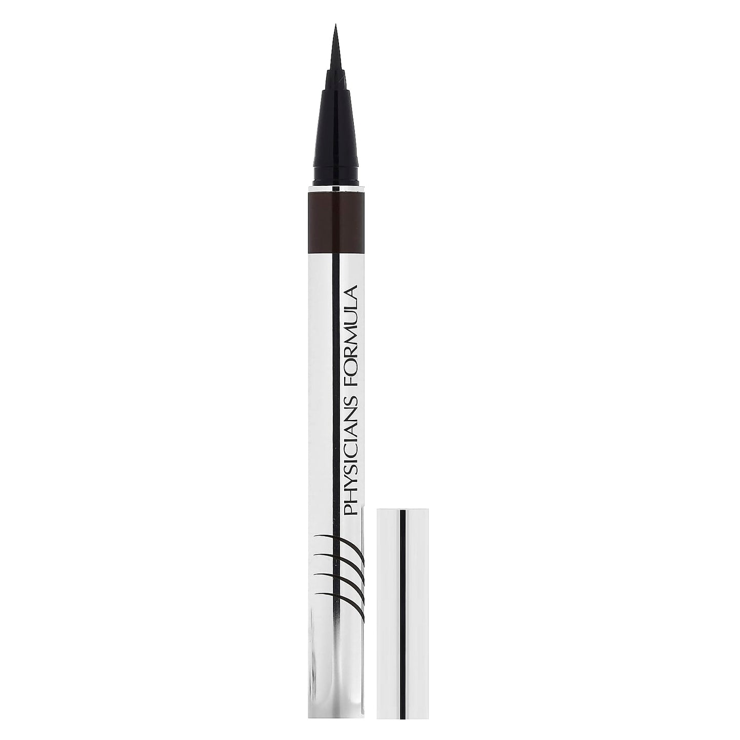 Physicians Formula, Eye Booster, Ultra-Fine Liquid Eyeliner, 6898 Deep Brown, 0.016 fl oz (0.5 ml) - Image 1