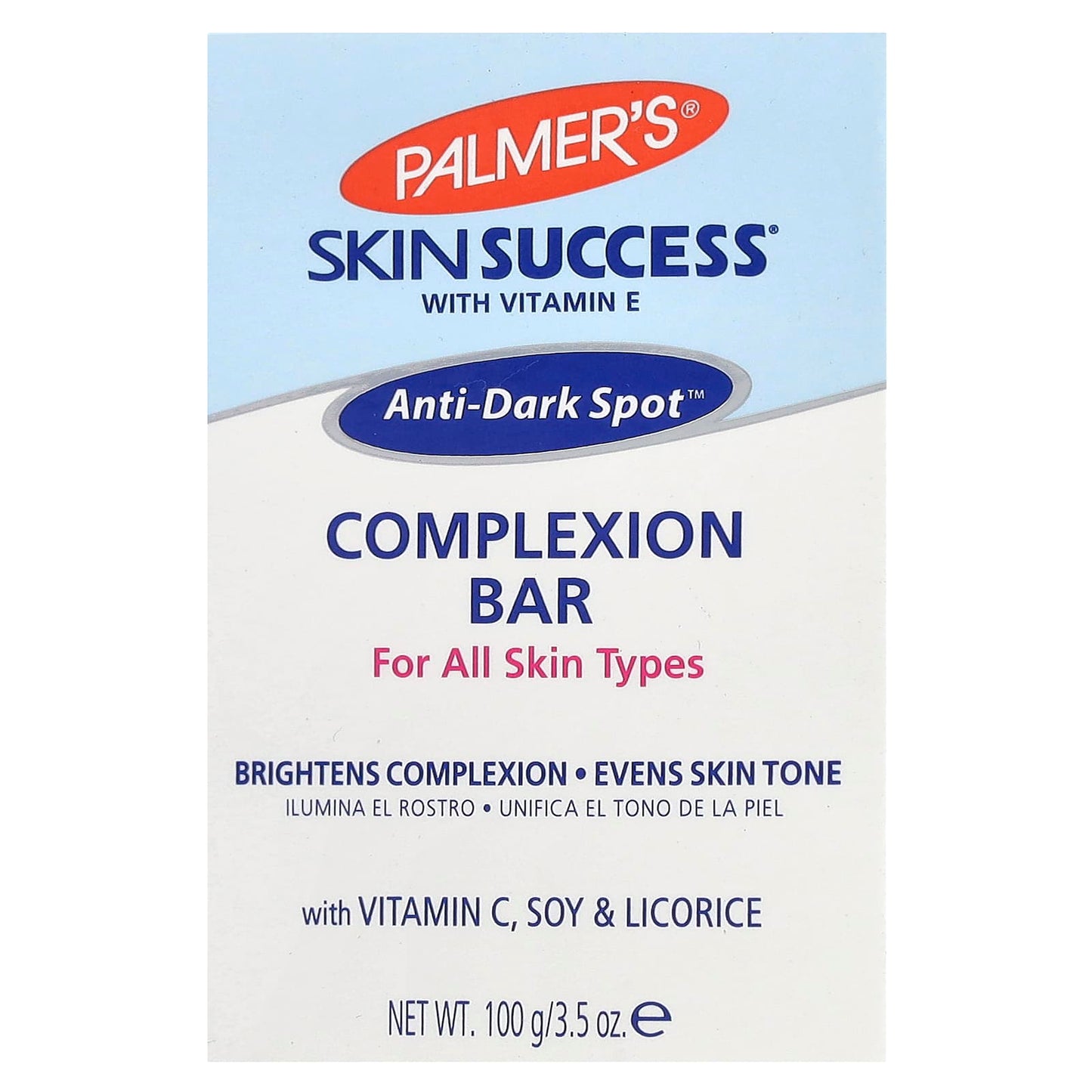 Palmer's, Skin Success® with Vitamin E, Complexion Bar Soap, 3.5 oz (100 g) - Image 1