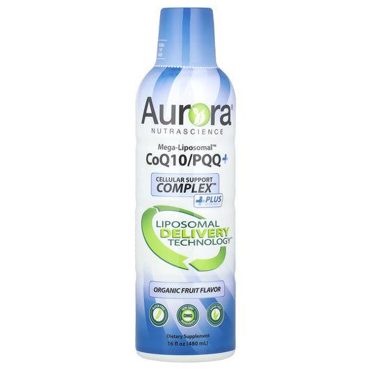Boost Cellular Energy with Aurora Nutrascience Mega-Liposomal CoQ10/PQQ+ - Image 1
