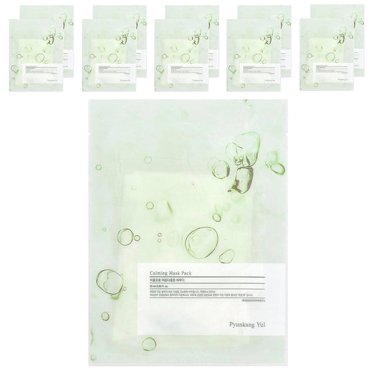 Pyunkang Yul, Calming Beauty Mask Pack, 10 Masks, 0.85 fl oz (25 ml) Each - Image 1