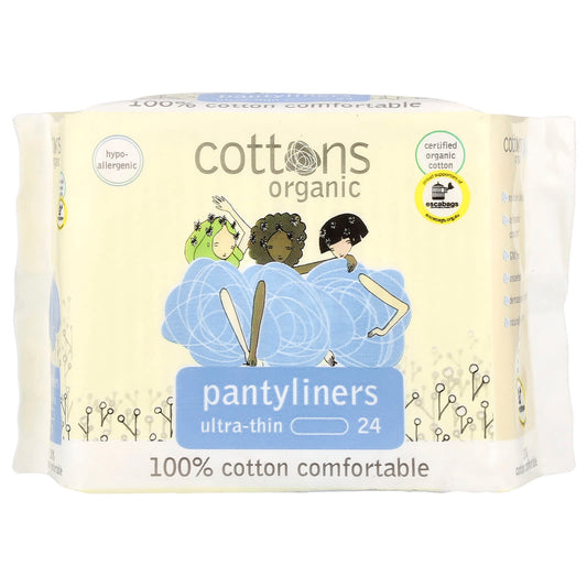 Certified Organic Cotton Pantyliners - Ultra-Thin & Hypo-Allergenic - Image 1