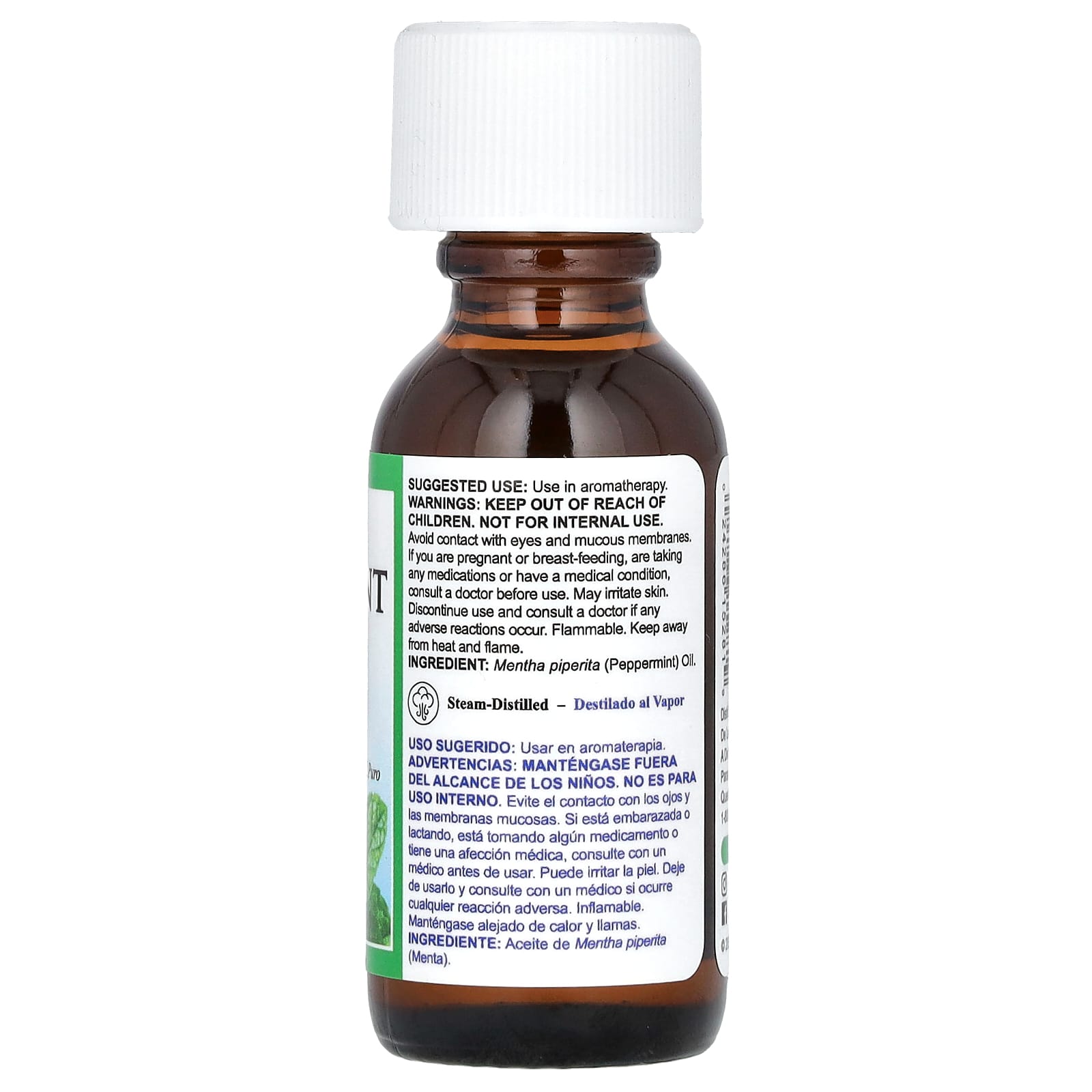 De La Cruz 100% Pure Peppermint Essential Oil, 1 fl oz - Image 2