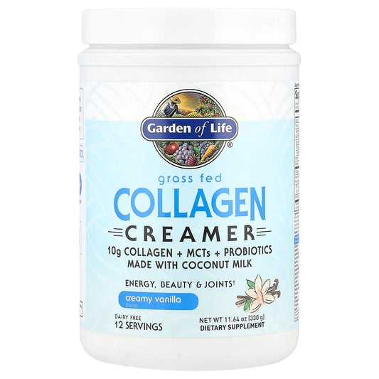 Grass Fed Collagen Creamer by Garden of Life - Creamy Vanilla - Image 1