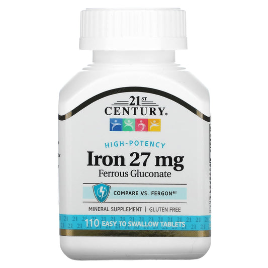 21st Century High-Potency Iron Supplement - 110 Tablets - Image 1
