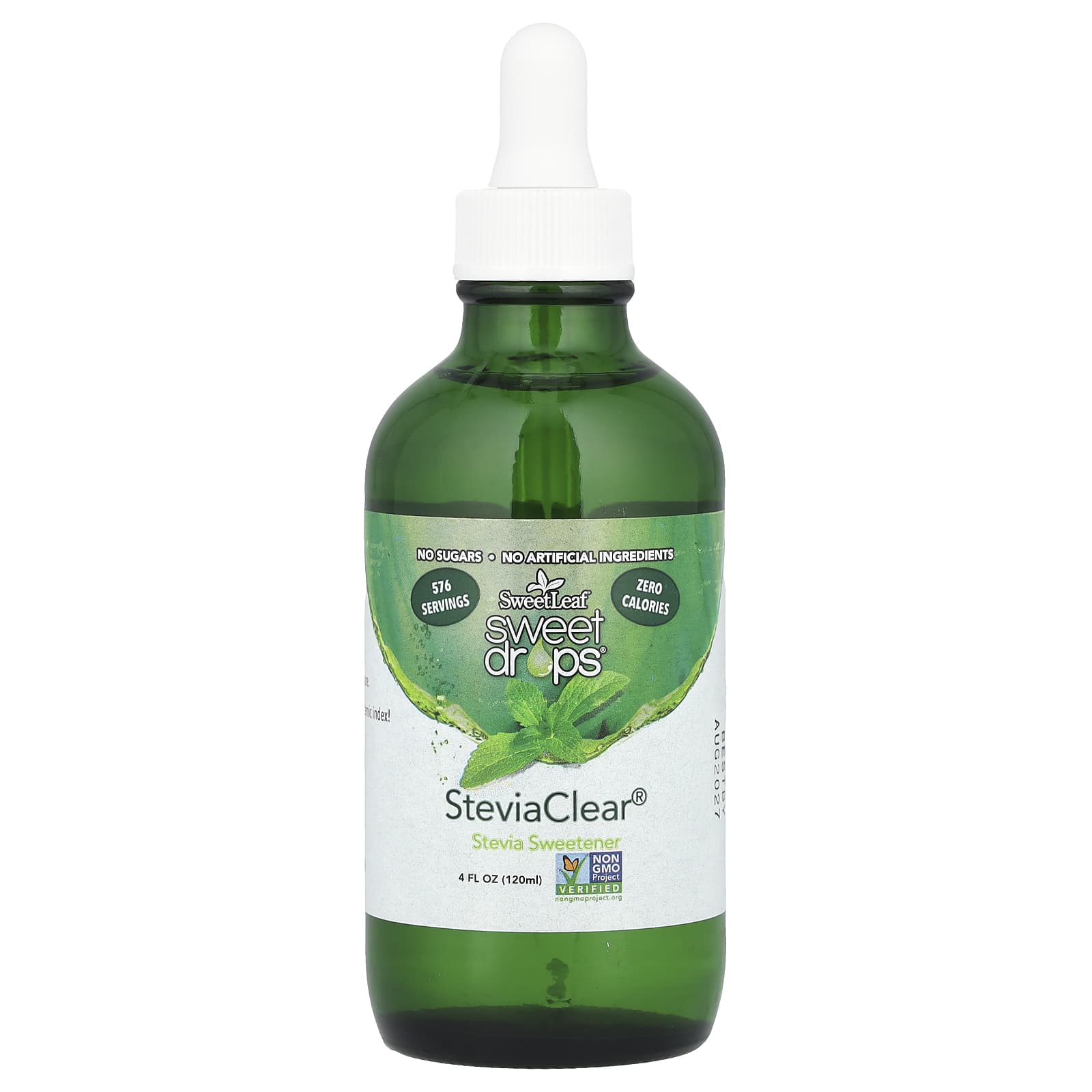 SweetLeaf Stevia, Sweet Drops®, SteviaClear®, 4 fl oz (120 ml) - Image 1