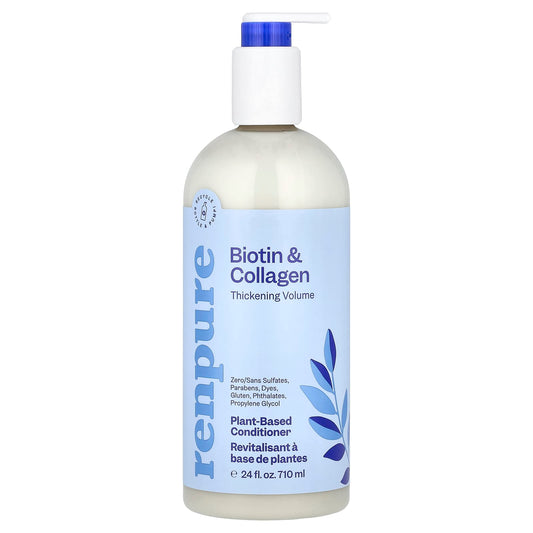 Renpure, Plant-Based Conditioner, Biotin & Collagen, 24 fl oz (710 ml) - Image 1