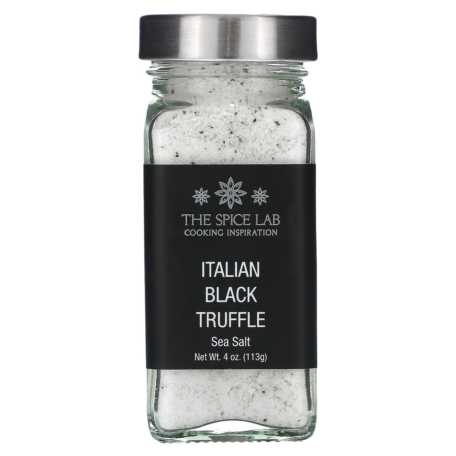 The Spice Lab, Italian Black Truffle, Sea Salt, 4 oz (113 g) - Image 1