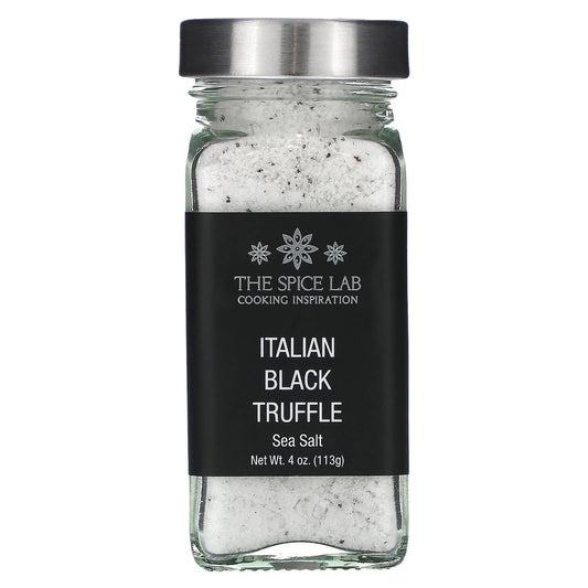 The Spice Lab, Italian Black Truffle, Sea Salt, 4 oz (113 g) - Image 1