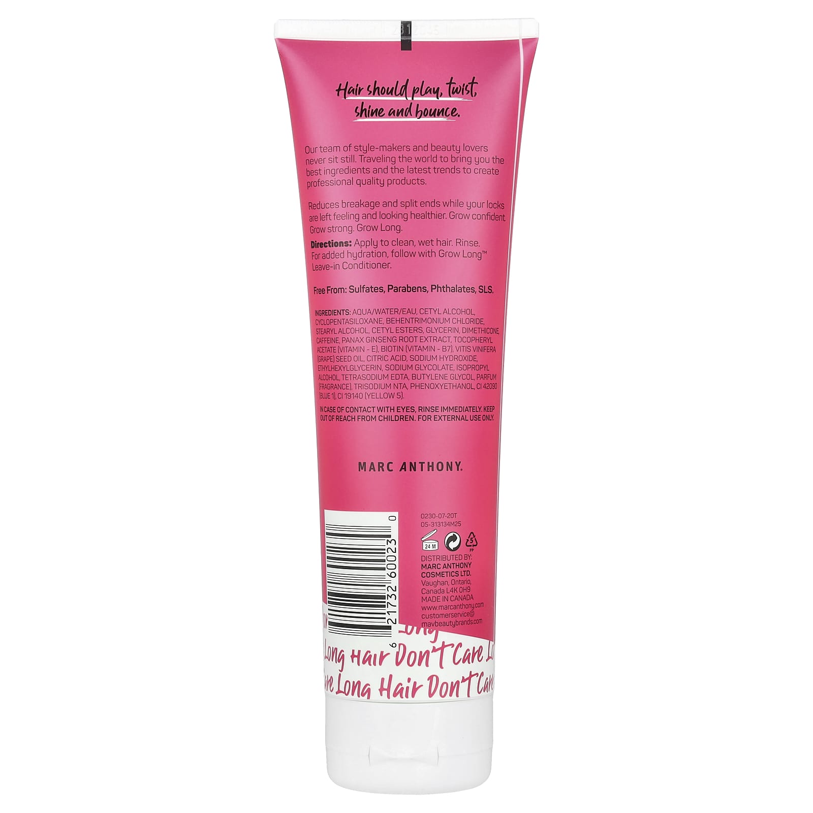 Marc Anthony, Grow Long™, Super Fast Strength Conditioner, Caffeine + Ginseng, 8.4 fl oz (250 ml) - Image 2