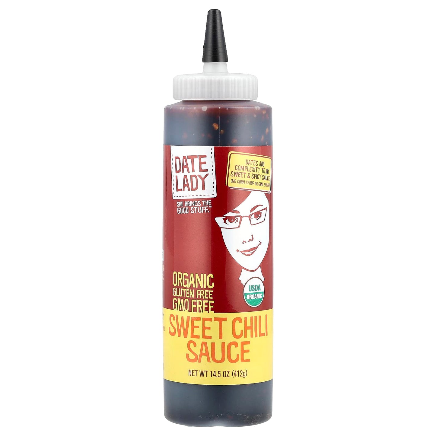 Sweet Chili Sauce by Date Lady - Organic, Gluten-Free, Vegan - Image 1
