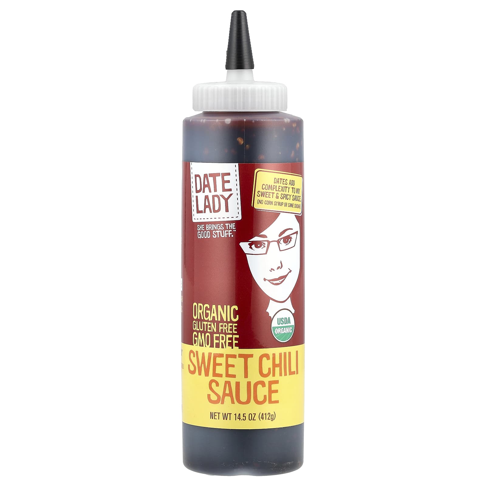 Sweet Chili Sauce by Date Lady - Organic, Gluten-Free, Vegan - Image 1