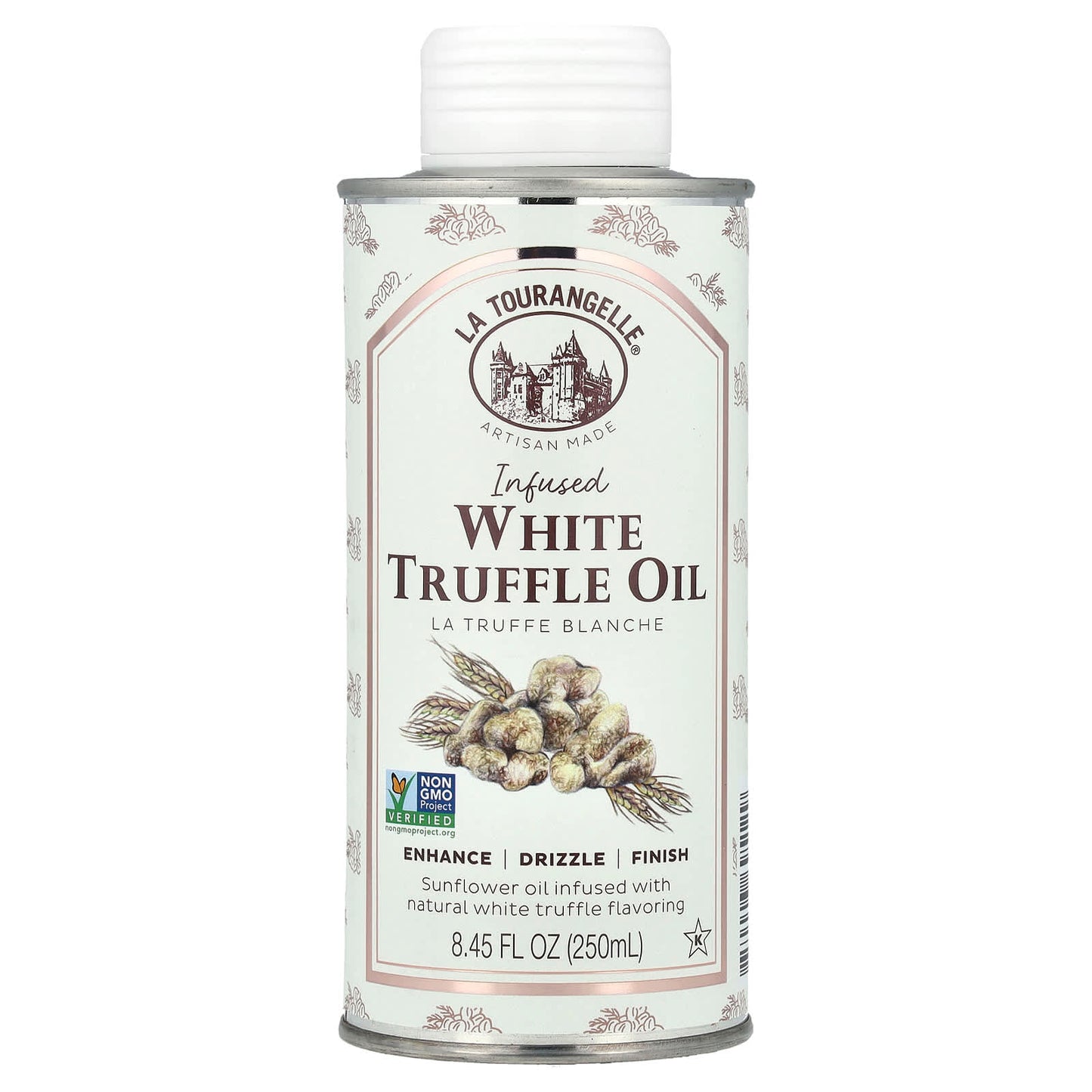 La Tourangelle, Infused White Truffle Oil, 8.45 fl oz (250 ml) - Image 1