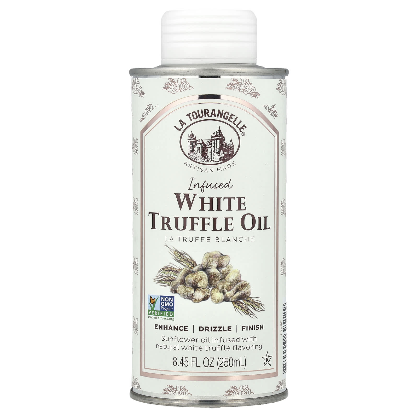 La Tourangelle, Infused White Truffle Oil, 8.45 fl oz (250 ml) - Image 1