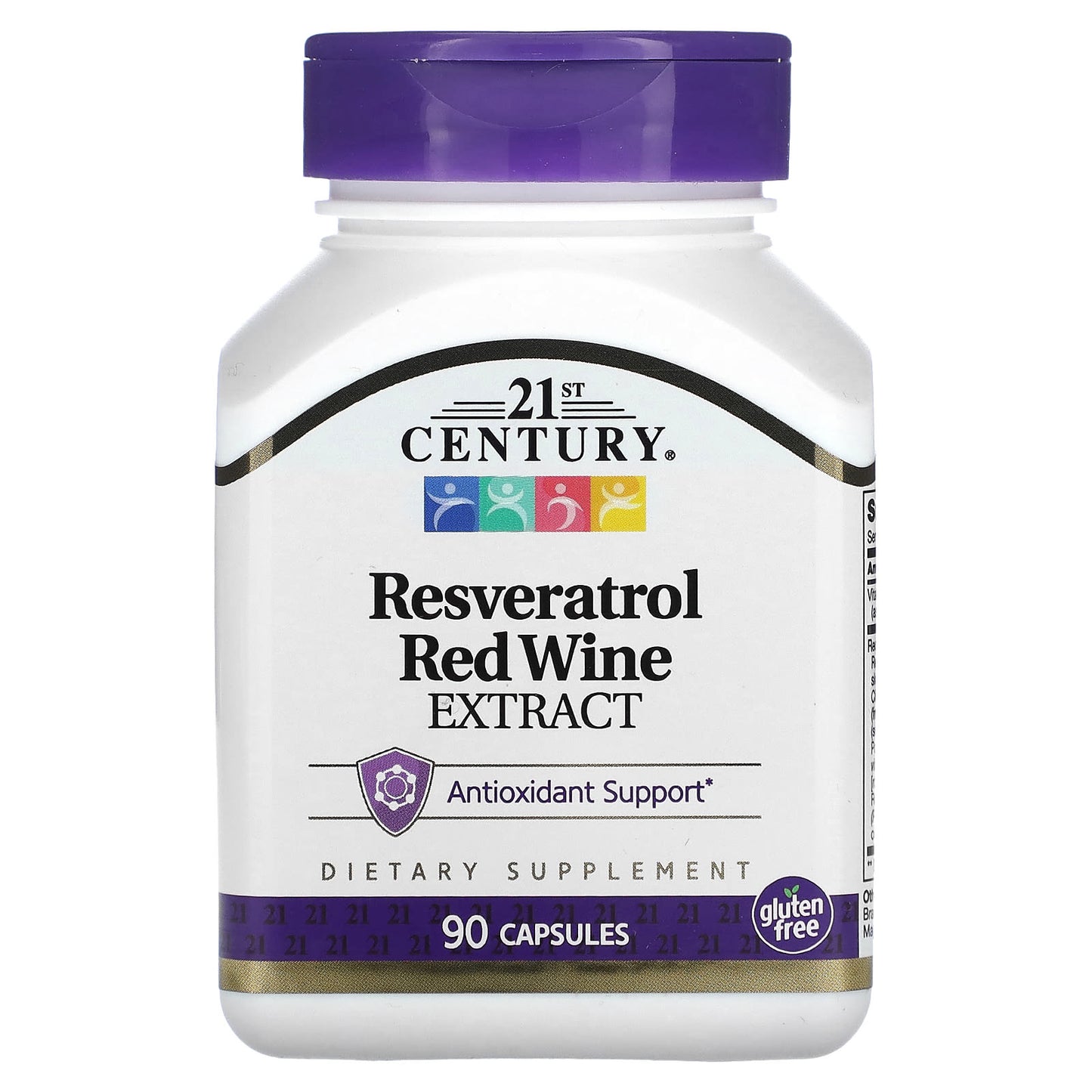 Resveratrol Red Wine Extract Capsules, 90 Count - Image 1